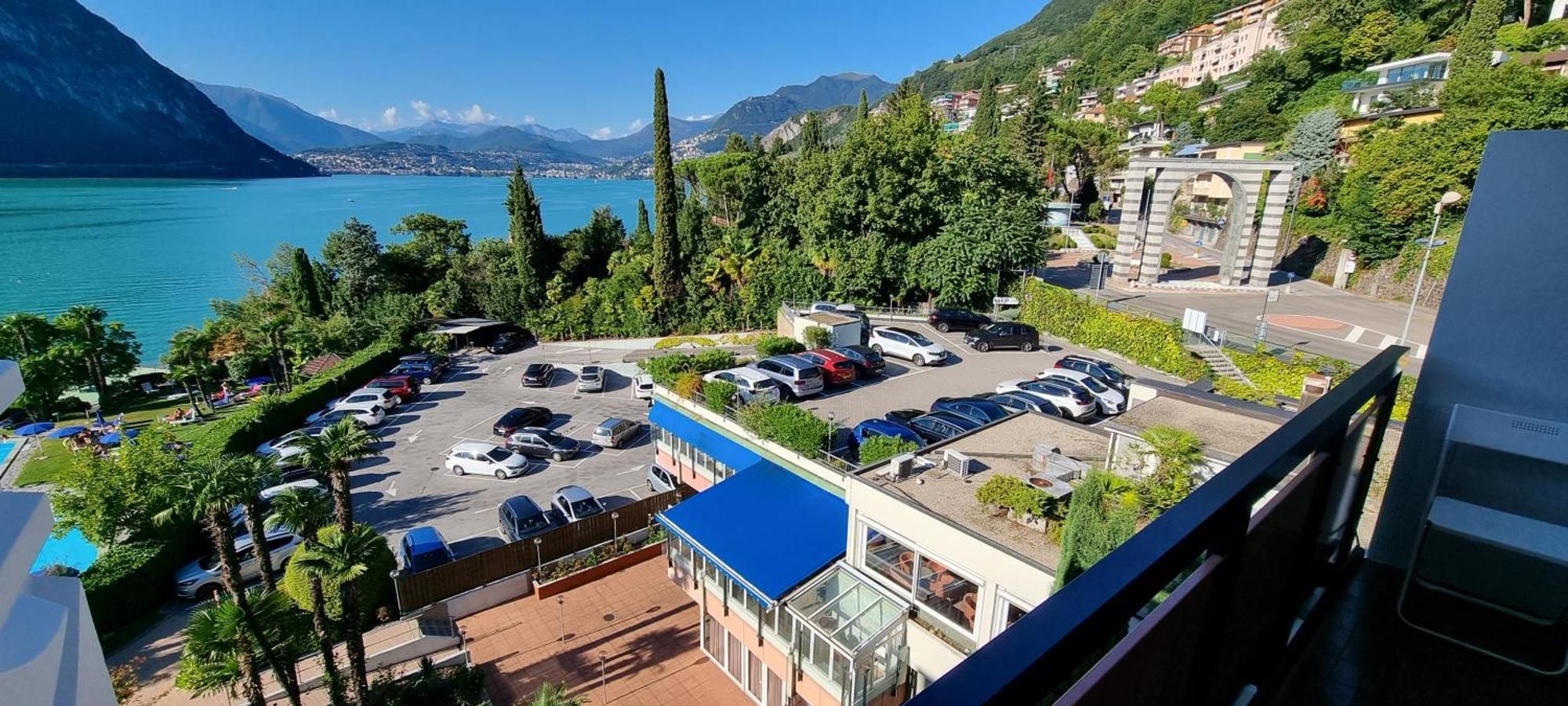 Bianca Apartment Bissone Dış mekan fotoğraf