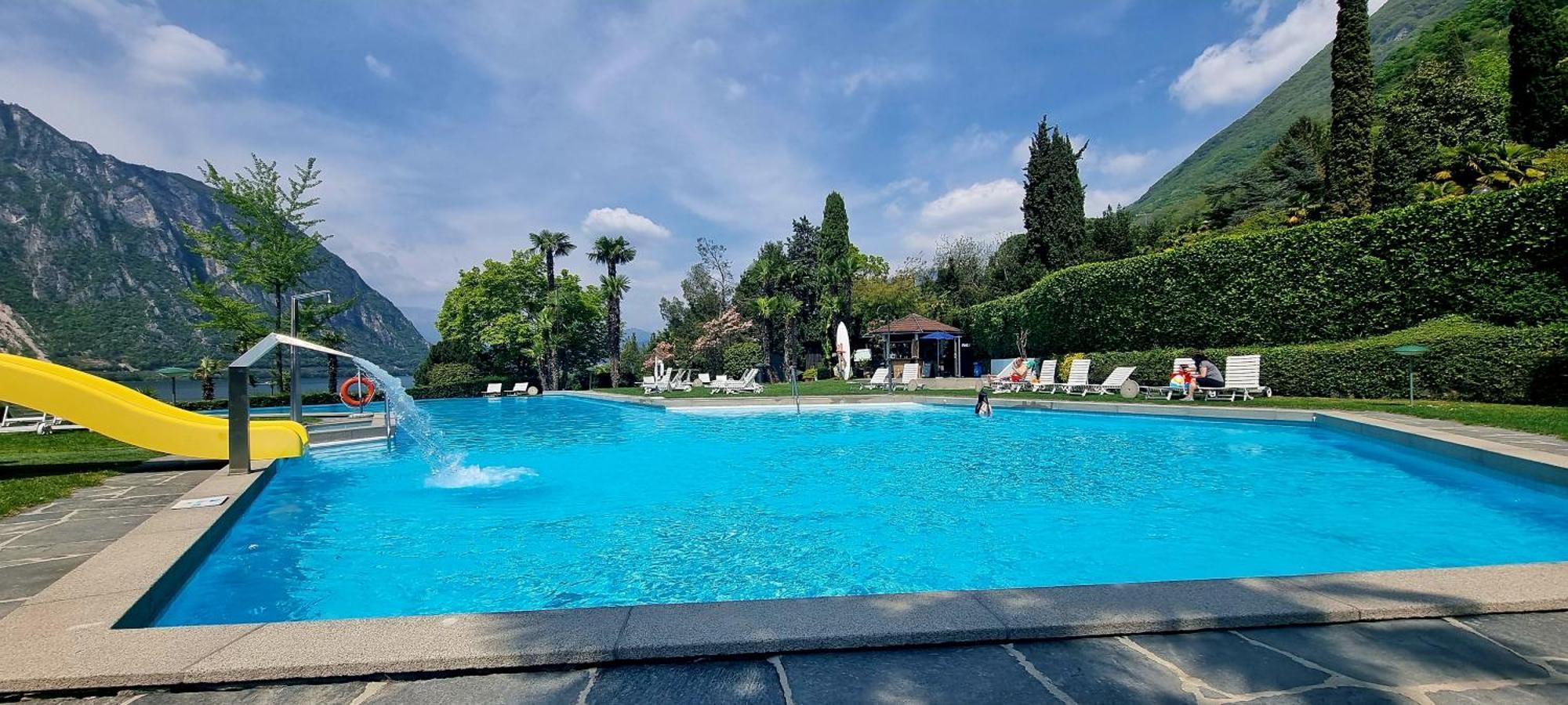 Bianca Apartment Bissone Dış mekan fotoğraf